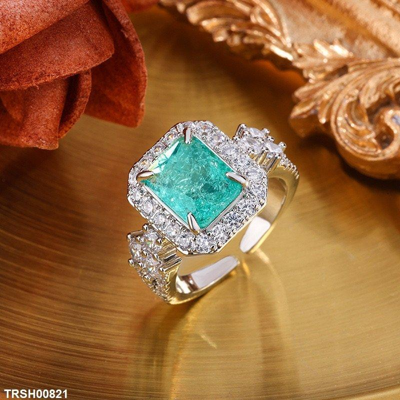 Square ZIRCON Ring Adjustable - TRSH