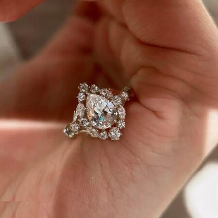 Tear ZIRCON  Ring Adjustable - TRSH