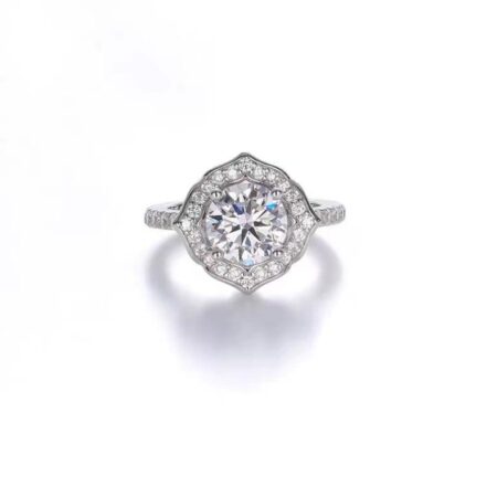 Cushion Shape ZIRCON Stone Ring Adjustable -TRSH